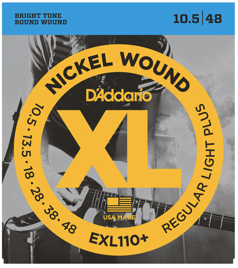 ELEKTRO G?TAR TEL SET?, XL, 10.5-48, NICKEL WOUND,