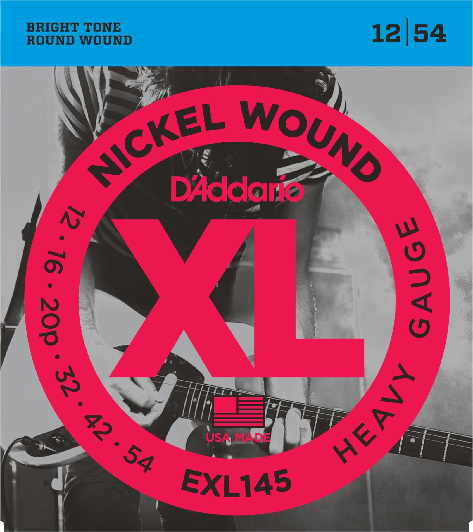 ELEKTRO G?TAR TEL SET?, XL, 12-54, NICKEL WOUND, L
