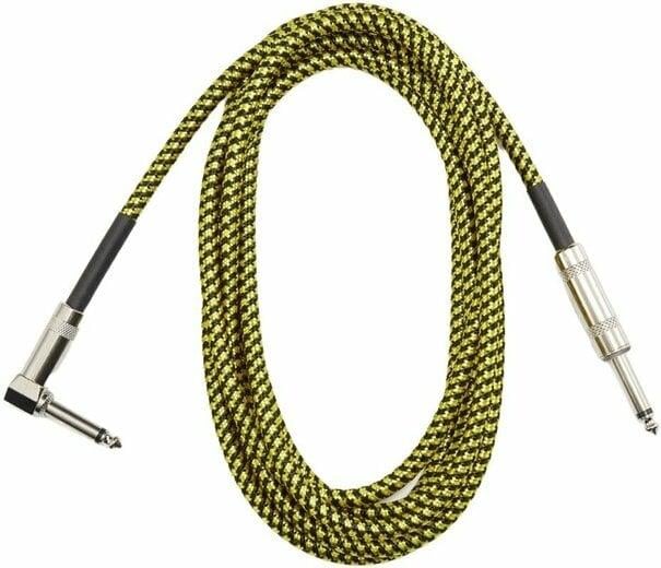 GİTAR KABLO GÜRÜLTÜSÜZ (NOISLESS) 3M SARI