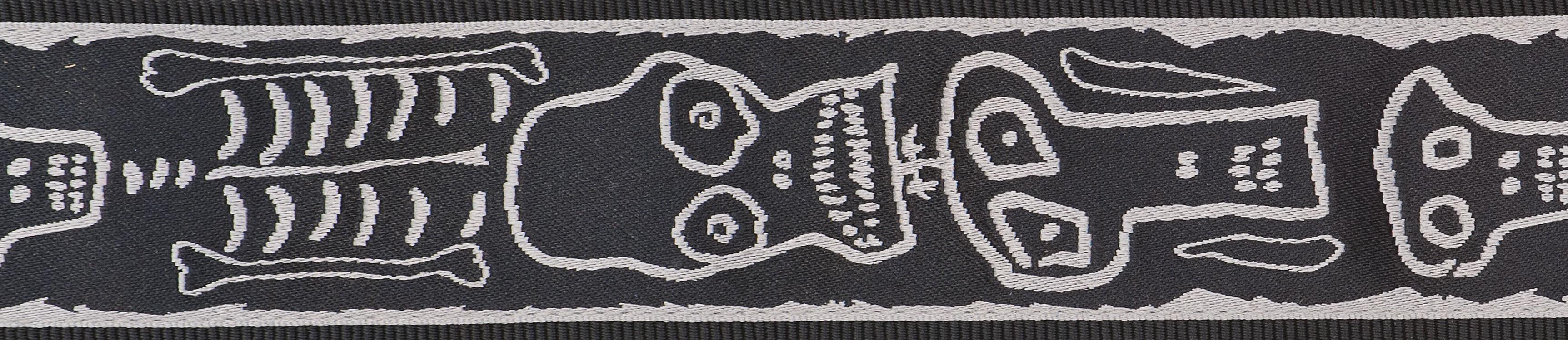 G?TAR ASKISI 50MM LOCK-JS SKULL N BONES