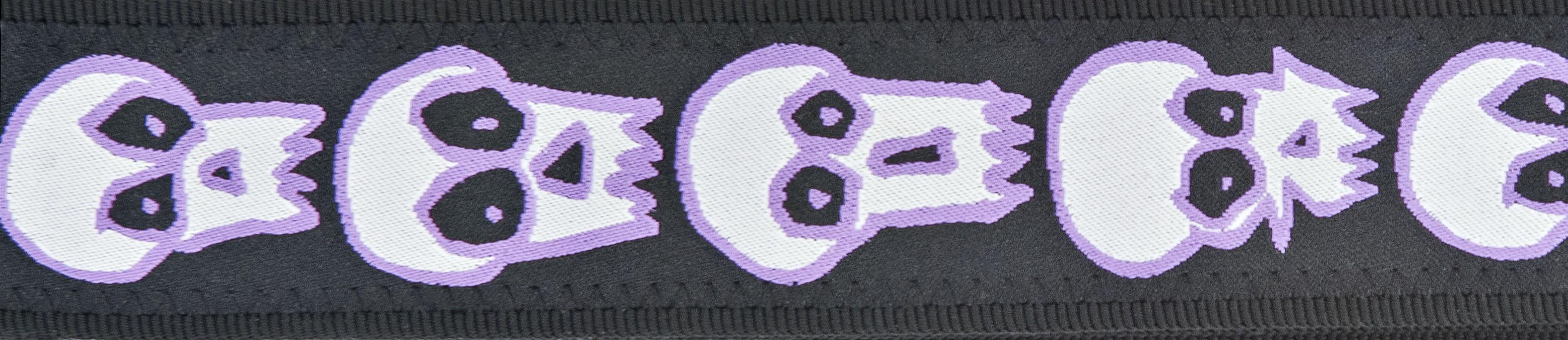 G?TAR ASKISI DOKUMA JOE SATRIANI SKULLS