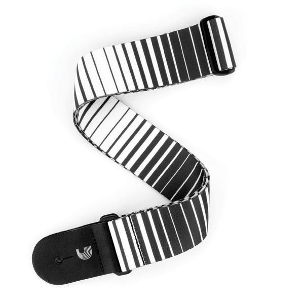 G?TAR ASKISI  ROCK STRIPES - WHITE