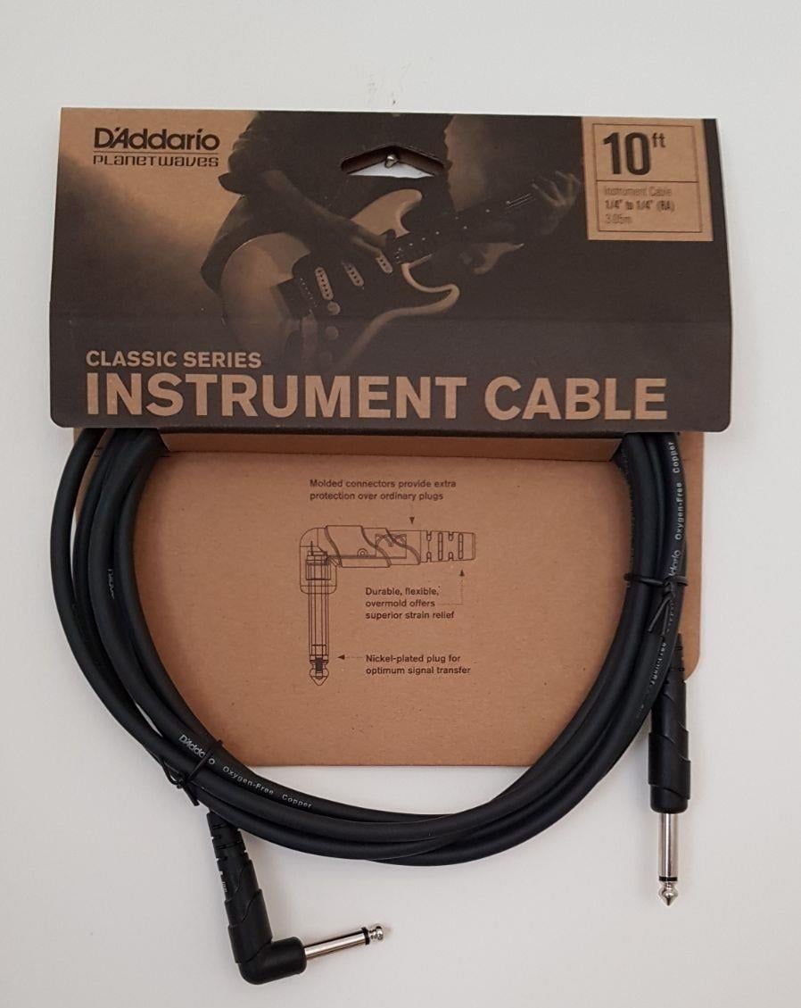 G?TAR KABLO 10 ?NCH CABLE R?GHT ANGLE