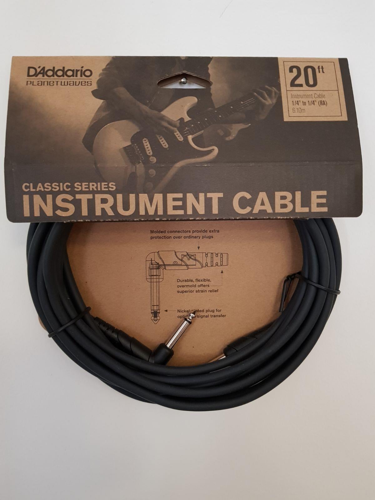 G?TAR KABLO 20 ?NCH CABLE R?GHT ANGLE