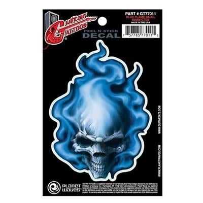 GTR TATTOO-BLUE DLAME ST?CKER