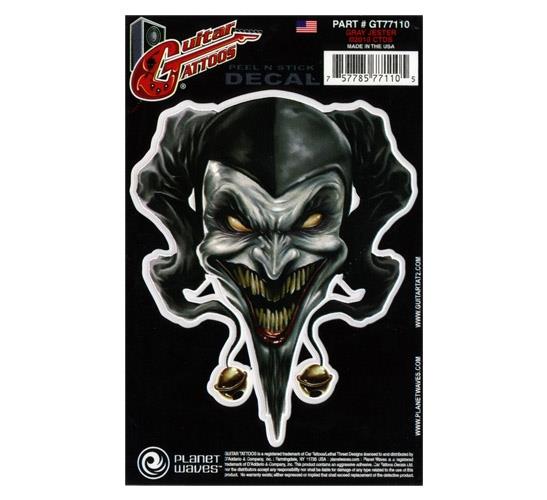 GTR TATTOO- GRAY JESTER ST?CKER