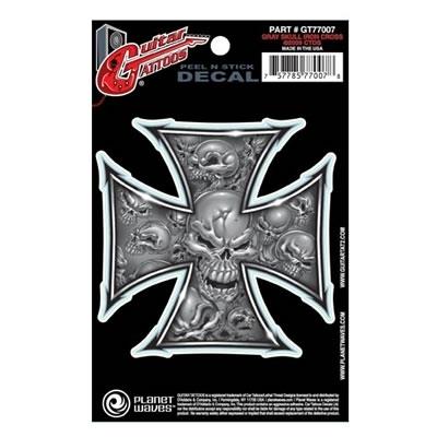 GTR TATTOO-GREY IRON CROSS  ST?CKER