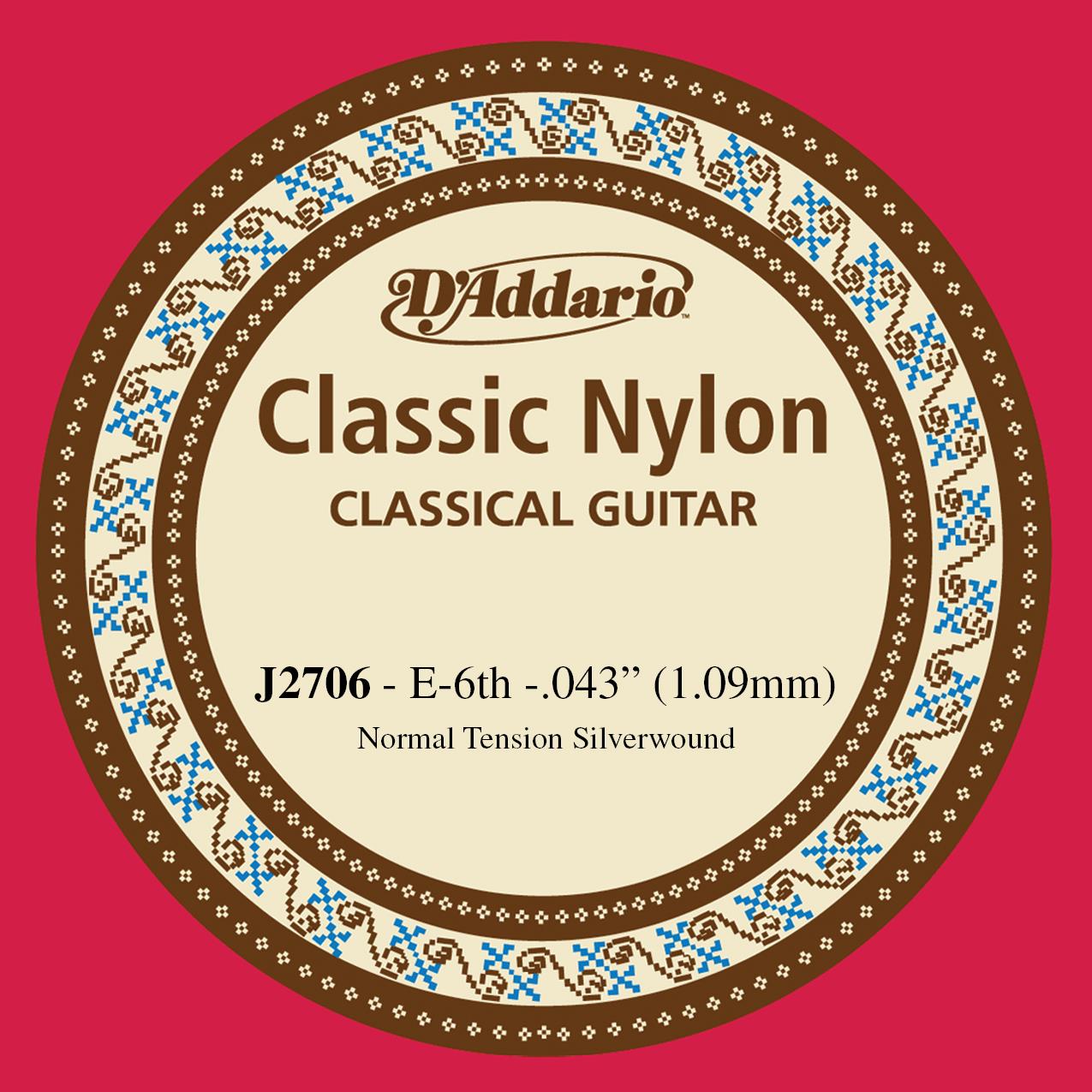 KLAS?K G?TAR TEK TEL?, CLASSIC NYLON, NORMAL TENSI