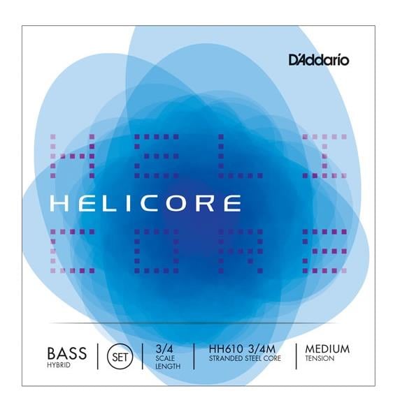 KONTRABAS TEL SET?, HELICORE, HYBRID, 3/4 SCALE LE