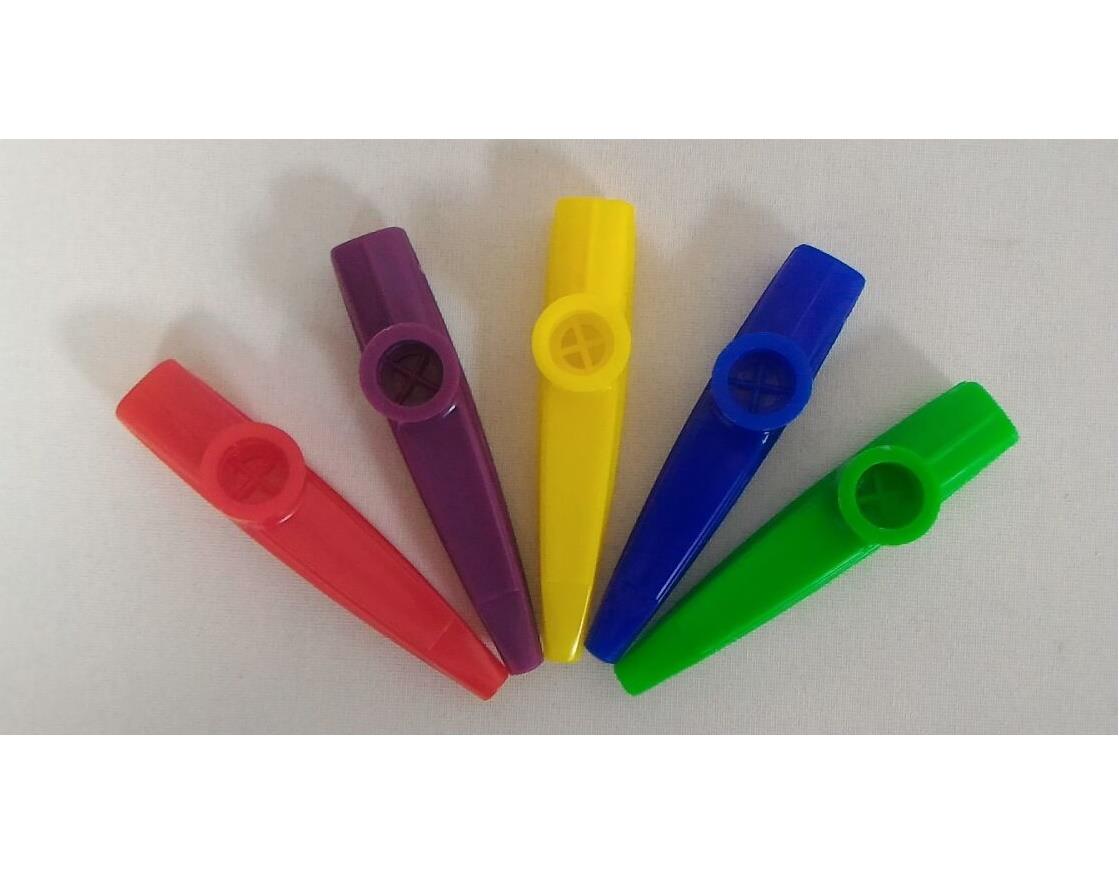 PLAST?K KAZOO 5 FARKLI RENK SE