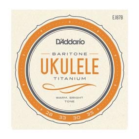 UKULELE TEL SET?, BARITONE, TITANIUM, WARM BRIGHT 