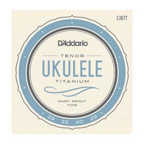 UKULELE TEL SET?, TENOR, TITANIUM, WARM BRIGHT 