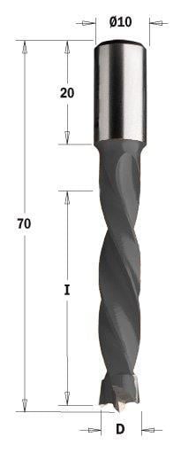 5X43X70 SAĞ DÜBEL ( Y.DELİK ) MATKAP UCU