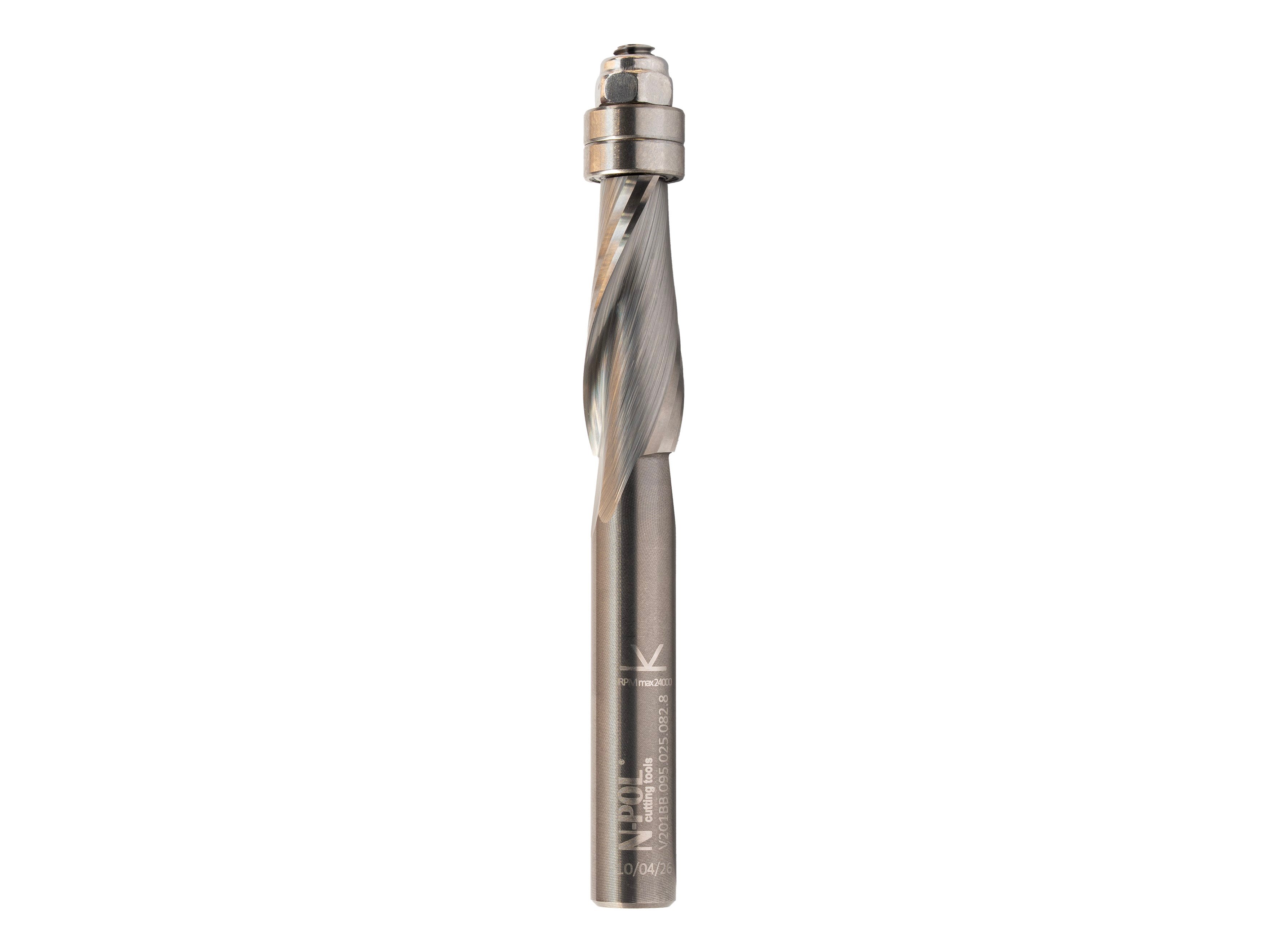 9.5X25X8 Z:2 RULMANLI HELİS CNC FREZE BIÇAĞIN-POL