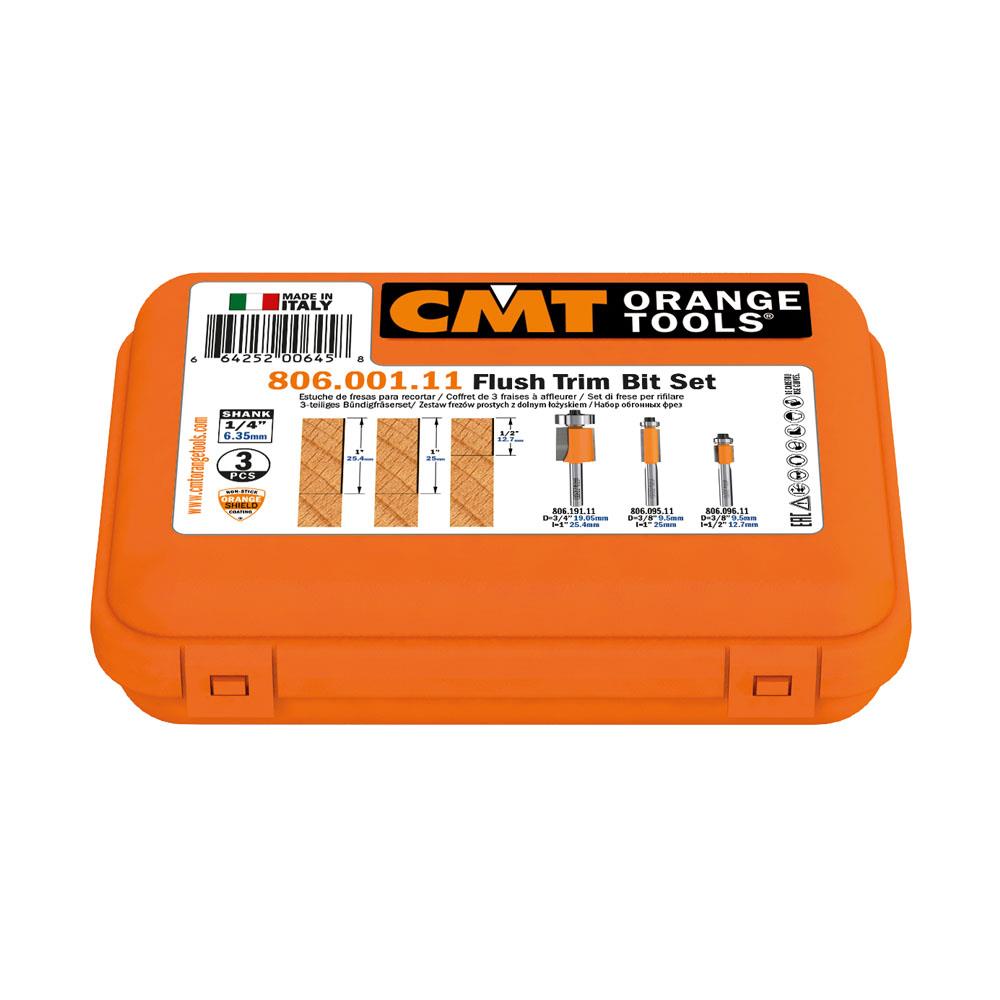CMT 3 PARÇA RULMANLI  FREZE BIÇAĞI SETİ S=6,35 MMCMT3 PARÇA RULMANLI  FREZE BIÇAĞI SETİ S=6,35 MM Markasız Felder, Hammer, Mayer, xTool, Jet, Ake, Zünd, Ita Tools, Ceratizit, Laguna Tools, Rapha | Takimmarket.net