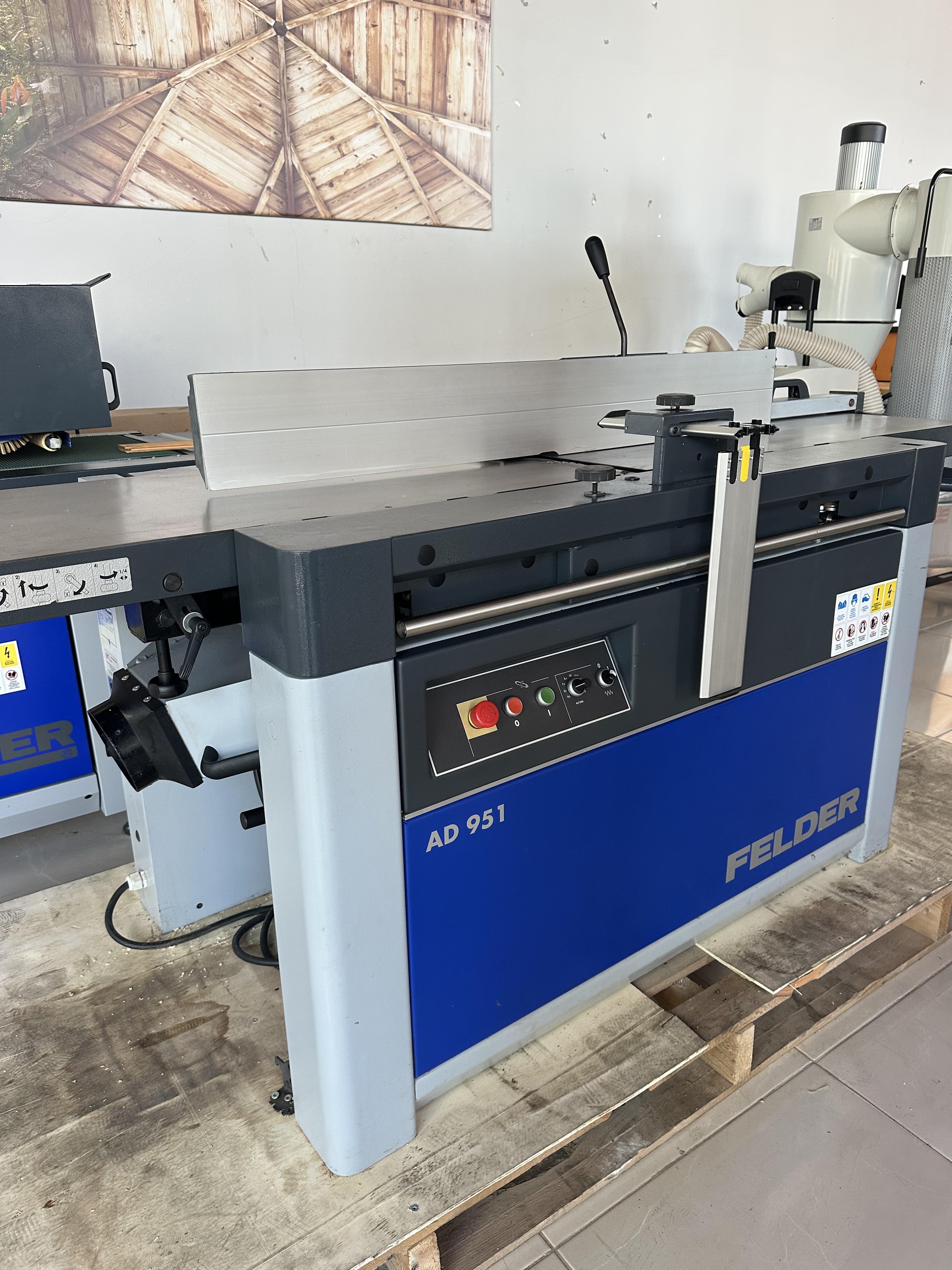 FELDER AD951 KALINLIK PLANYA MAKİNASI 380V  (2.EL)FELDERFELDER AD951 KALINLIK PLANYA MAKİNASI 380V  (2.EL) FELDER Felder, Hammer, Mayer, xTool, Jet, Ake, Zünd, Ita Tools, Ceratizit, Laguna Tools, Rapha | Takimmarket.net