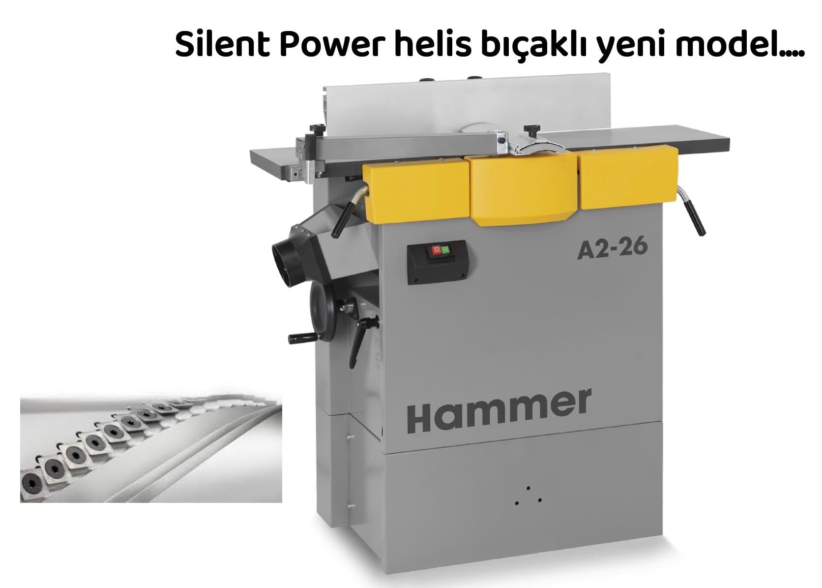 HAMMER A2-26 KALINLIK PLANYA MAKİNASI 220VHAMMERHAMMER A2-26 KALINLIK PLANYA MAKİNASI 220V xTool, Felder, Hammer, Mayer, xTool, Jet, Ake, Zünd, Ita Tools, Ceratizit, Laguna Tools, Rapha | Takimmarket.net