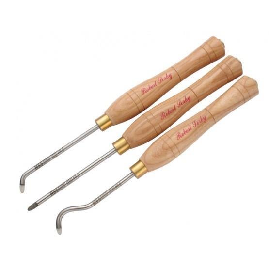 MİNYATÜR OYUK AÇMA TORNA BIÇAĞI 3LÜ SET