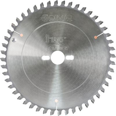 DİMAR 303X3.3/2.4/30 Z:60 OLUKLU TESTEREDİMAR