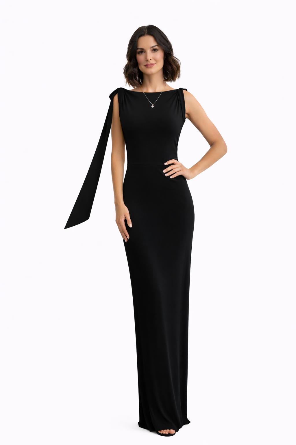 Anita Black Maxi Dress