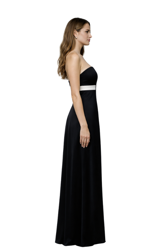 Gina Black Maxi Dress