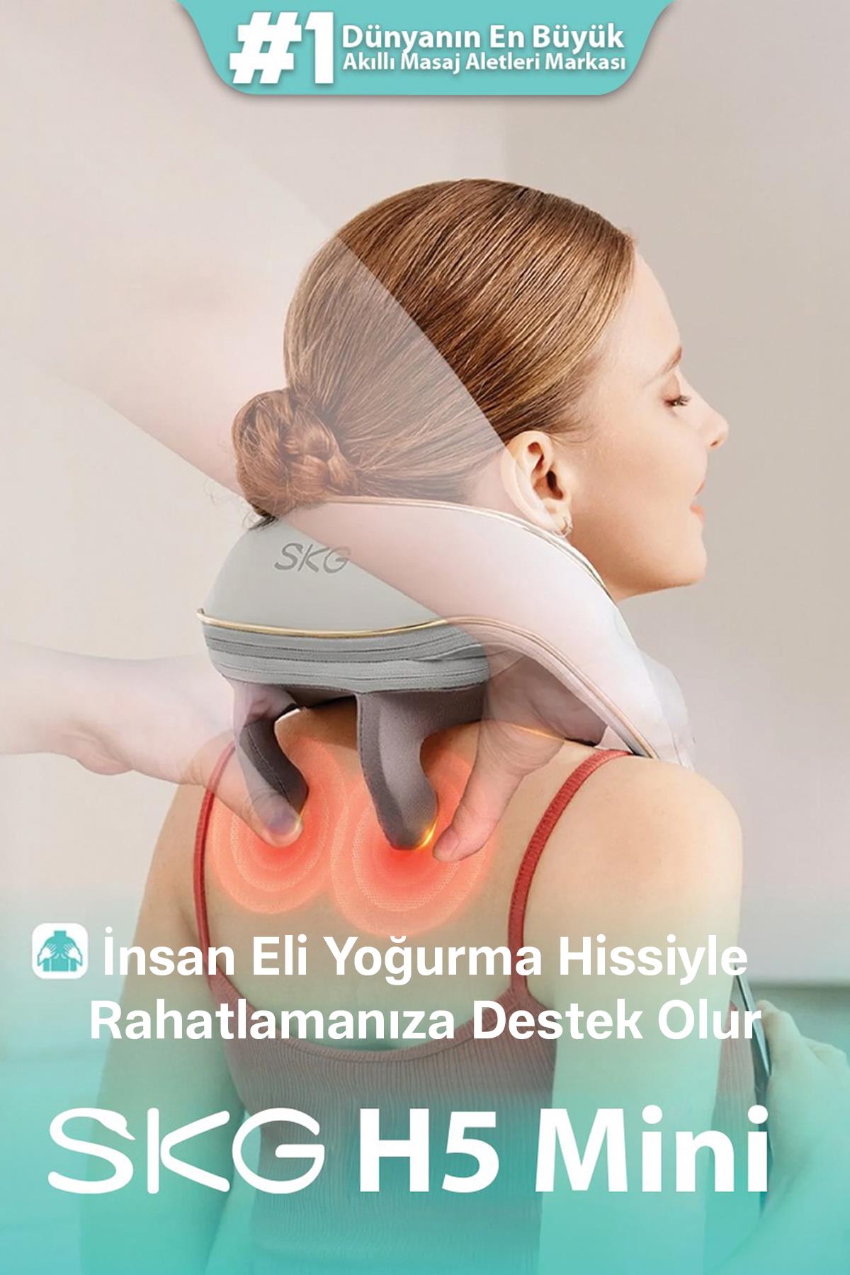 SKG H5-E Mini Taşınabilir Akıllı Omuz ve Boyun Masaj Robotu