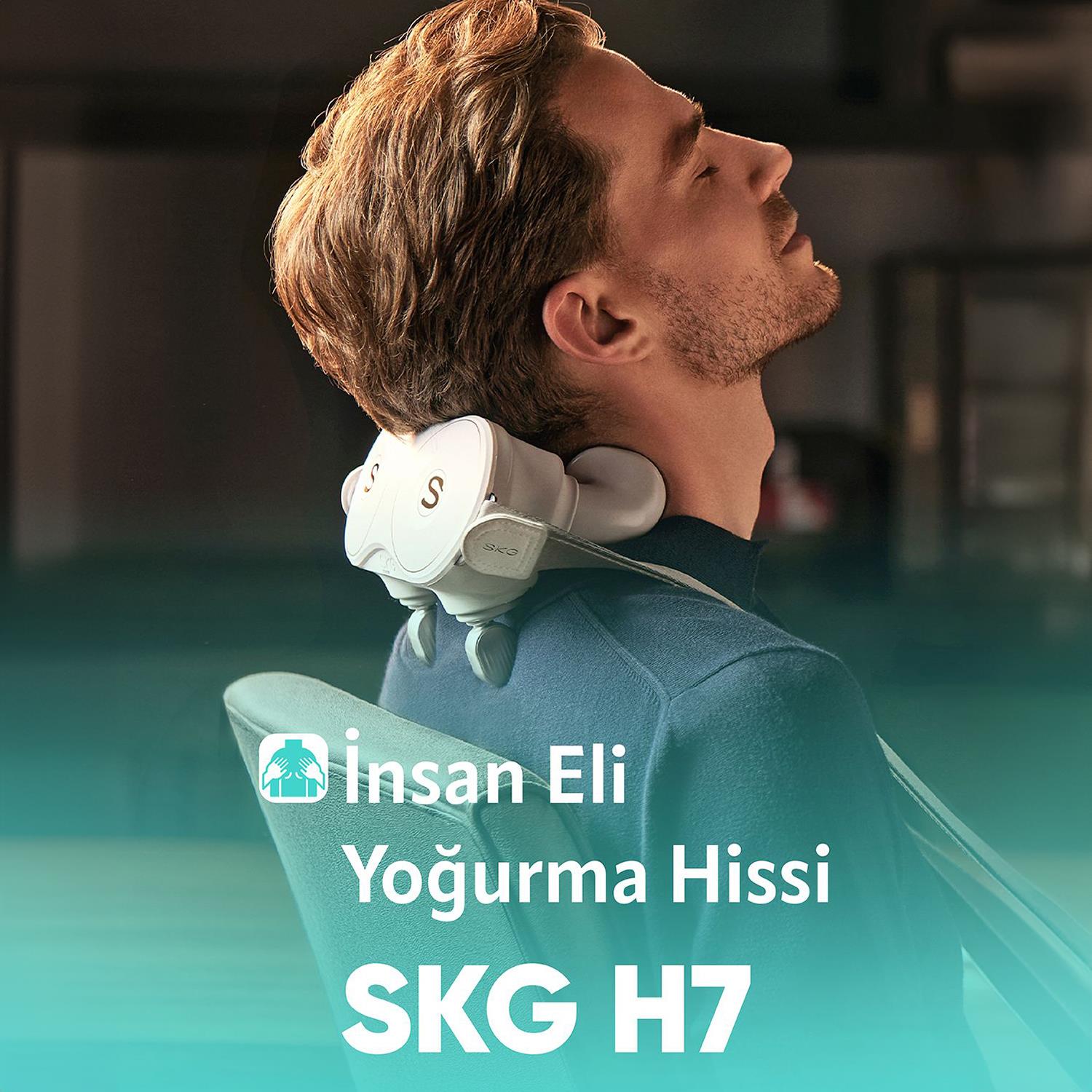 SKG H7-E TAŞINABİLİR AKILLI OMUZ VE BOYUN MASAJ ROBOTU