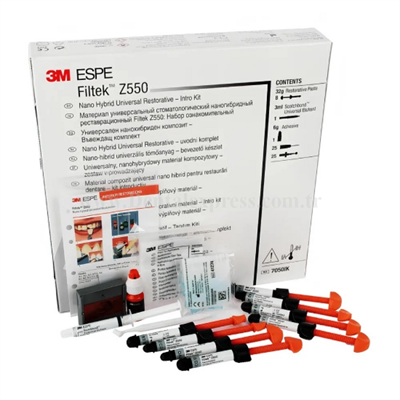 3M Espe Filtek Z550 Nano Hibrit Set - Nano Hibrit Kompozit Seti