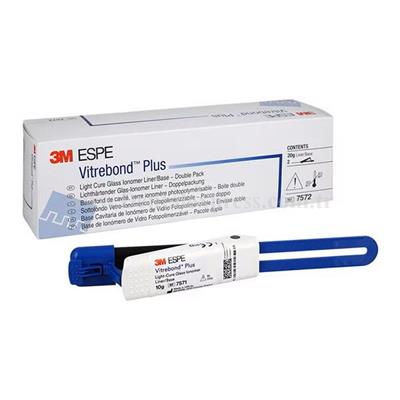 3M Vitrebond Plus Light Cure Glass Ionomer Liner GI Double 7572