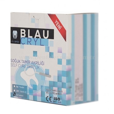 Blau Cryl Şeffaf Ortodonti Akrilik Takım