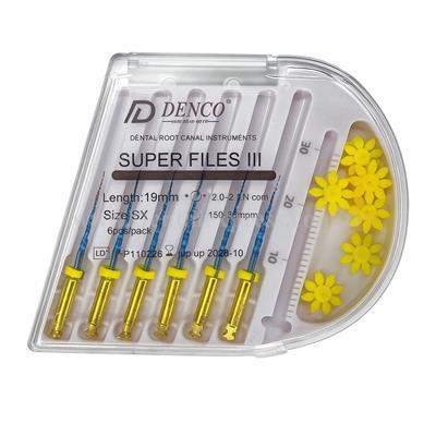 Denco Super Files III Blue - Isıl İşlem Görmüş Esnek Kanal Eğesi