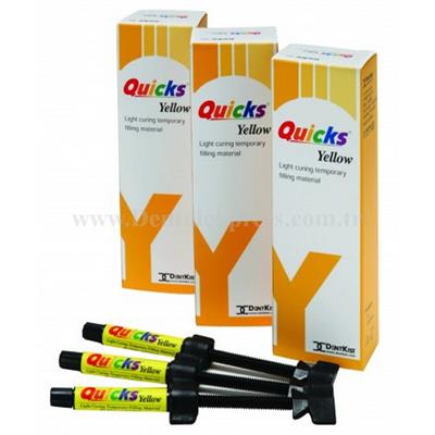 Dentkist Quicks Yellow Işın ile Sertleşen Geçici Dolgu Malzemesi