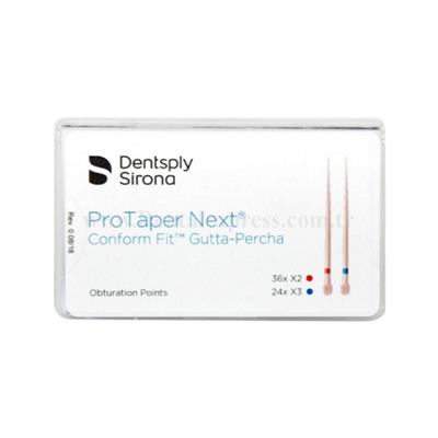 Dentsply Sirona Protaper Next Conform Fit Gutta Percha 36 Adet X2 + 24 Adet X3