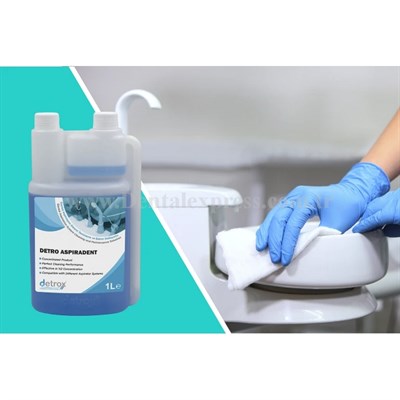 Detrox Aspiradent Aspirasyon Sistemi Temizleme ve Bakım Solüsyonu 1 Litre