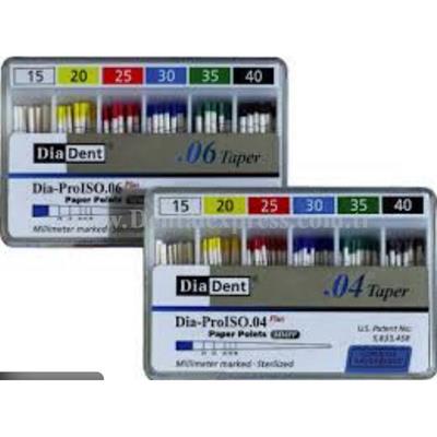 Diadent DIA-PROISO Açılı Paper Points