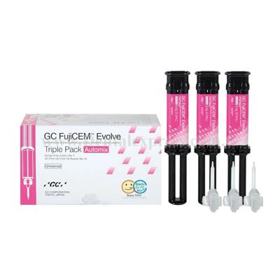 GC Dental Fujicem Evolve Rezin Modifiye Siman 3lü Automix