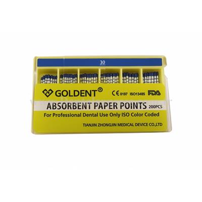 Goldent Absorbent Paper Points Kanal Kurutma Kağıdı
