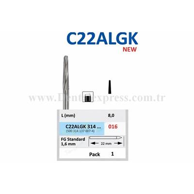 Horico C 22ALGK Ortodontik Adhesive Remover Debonding Aeratörler İçin 016