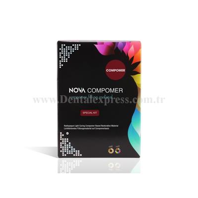 Imicryl Classic & Rainbow Nova Compomer Set 20 x 0.25 g Kompül