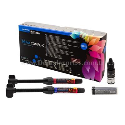 Imicryl Nova Compo HF Akışkan Kompozit Flow Set 4 x 2g Şırınga