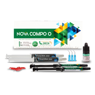 Imicryl Nova Compo O Ortodontik Braket Yapıştırıcı Kompozit Bondsuz 2 x 4 g