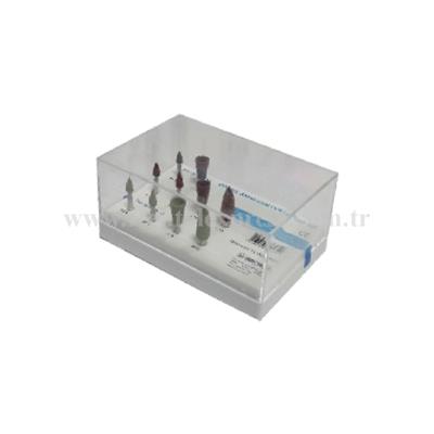 Imicryl Rolene Amalgam Cila Fırça 10 Lu Asorti Set