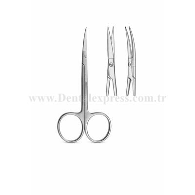 Jensen Cerrahi Makas Iris Eğri 115 mm