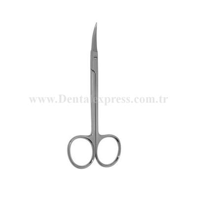 Jensen Cerrahi Makas Iris Eğri 115 mm