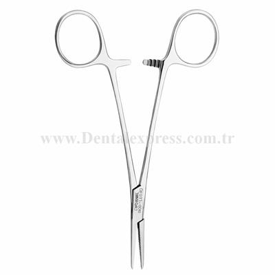 Juya Hemostatik Pens Halsted Mosquito Düz 12.5 cm