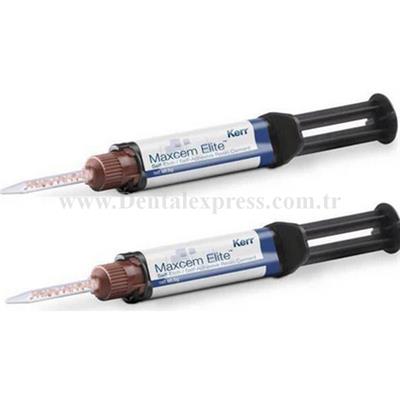 Kerr Maxcem Elite™ Self-Etch, Self-Adeziv Rezin Yapıştırma Simanı 2 Lİ