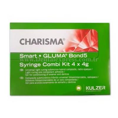 Kulzer Charisma Smart Şırınga Combi Kit 4x4 g ve Gluma Bond 5