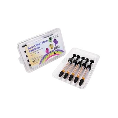 Mediclus Any-Com Flow Rainbow - Renkli Akışkan Kompozit Set