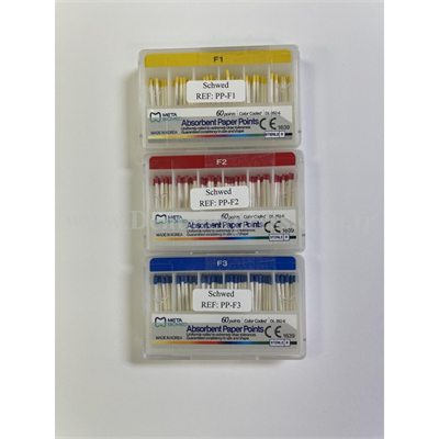 Meta Biomed Absorbent Paper Point F Serisi