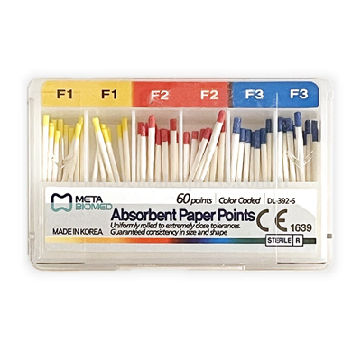 Meta Biomed Absorbent Paper Point F Serisi